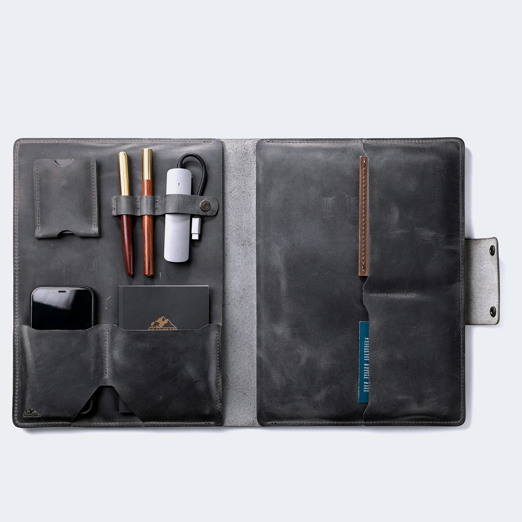 Leather MacBook Organizer – Roarcraft