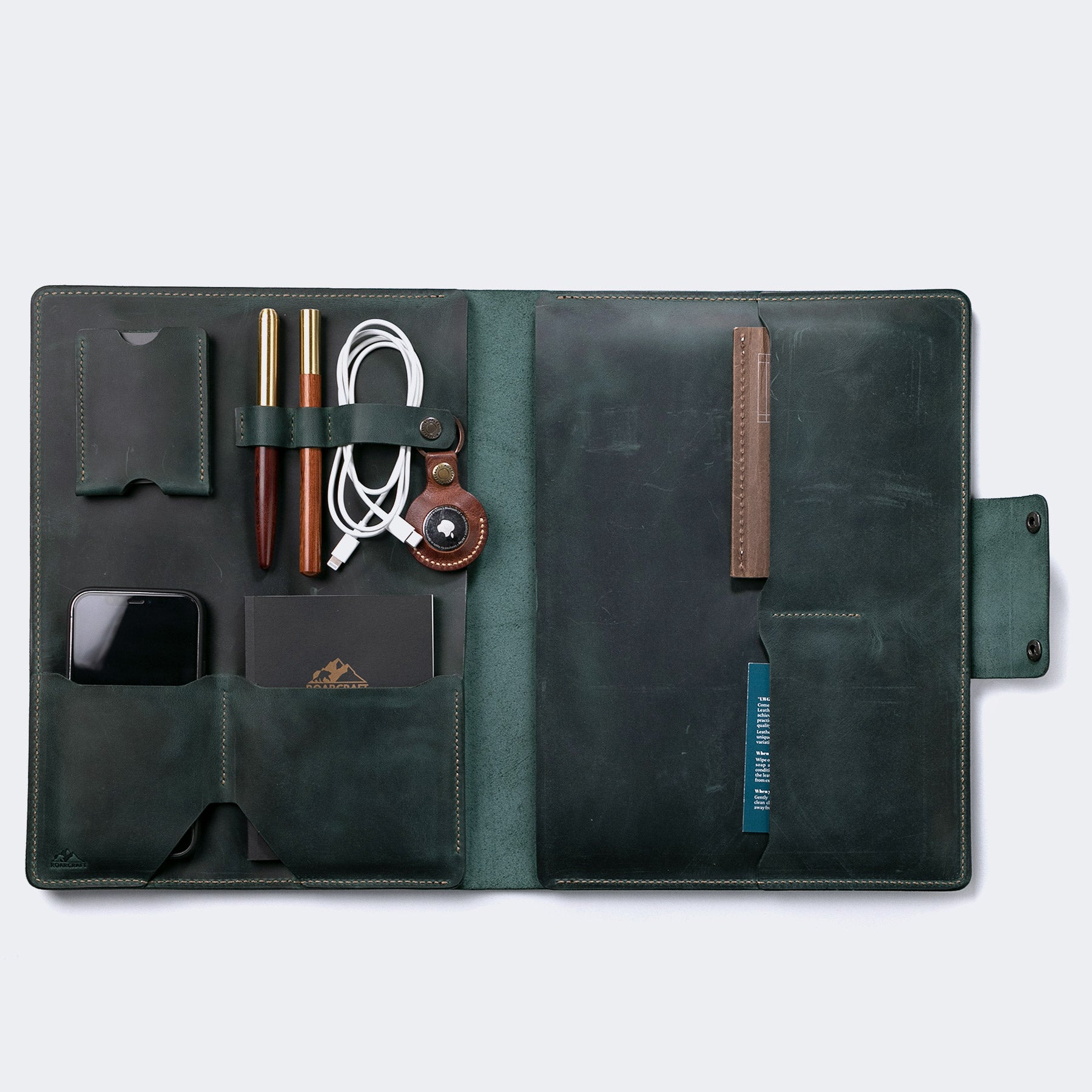 Leather iPad Organizer – Roarcraft