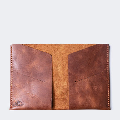 Leather Passport Sleeve - Teos