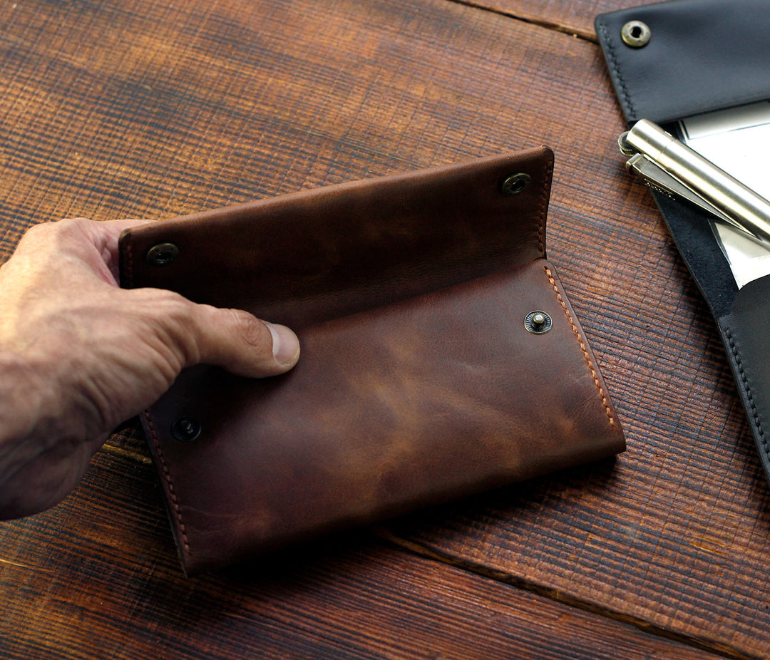Leather Tobacco Pouch Handmade Tobacco Case – Roarcraft