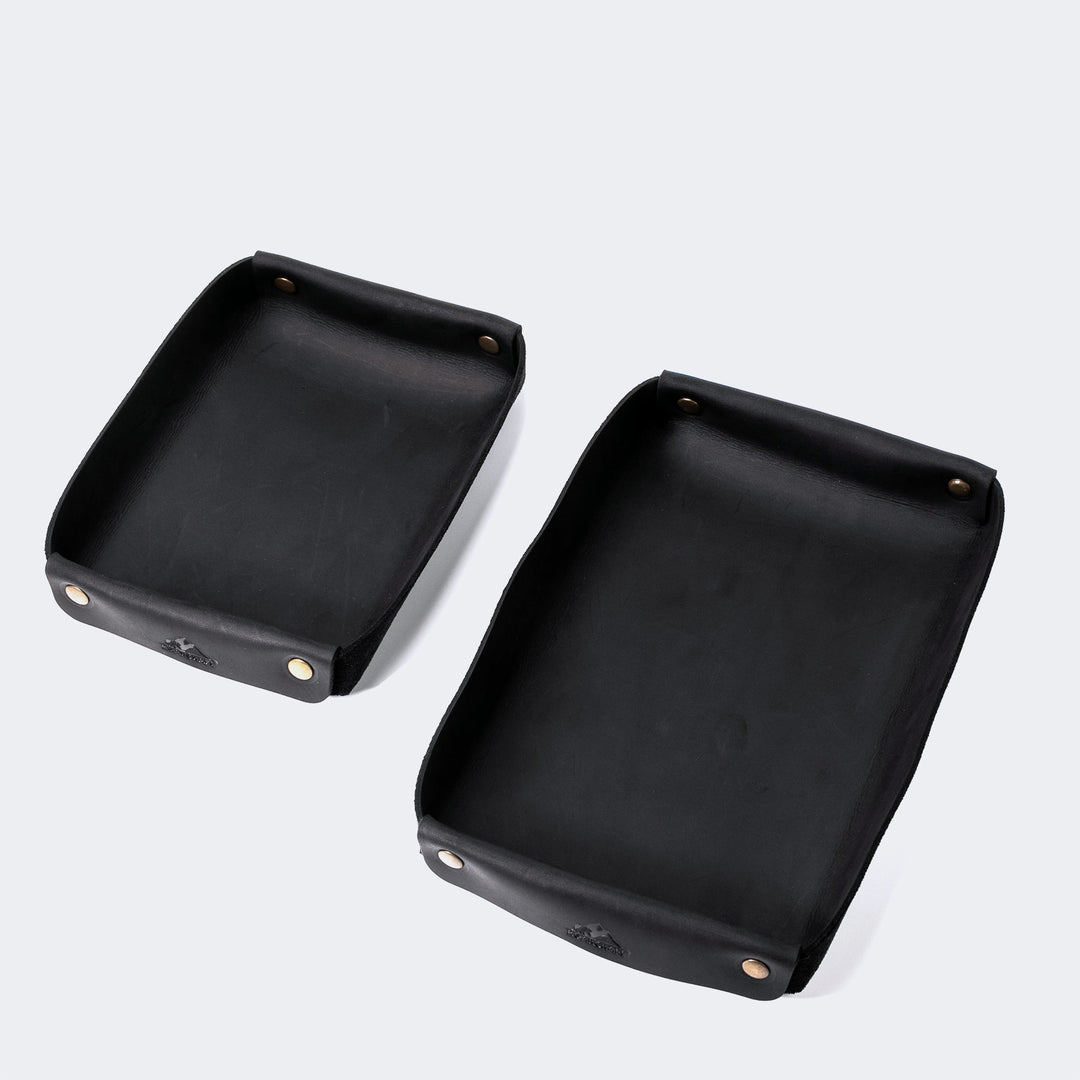 Hiram Leather Desktop Storage Organizer Valet Tray Small Items Storage Hiram Leather Desktop Storage Organizer Valet Tray Small Items Storage